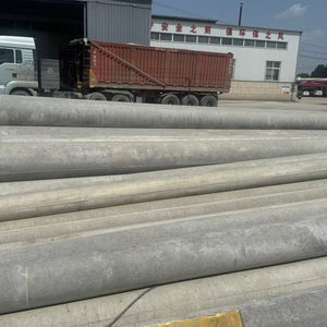 Cone shaped cement pole, prestressed, whole pole
