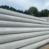 Cone shaped cement pole, prestressed, whole pole