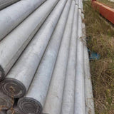 Cone shaped cement rod, non prestressed, flange assembled rod